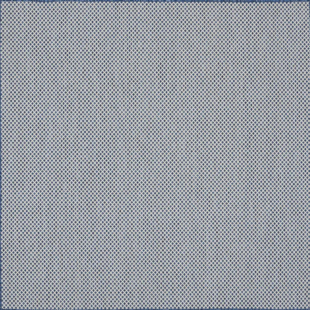 5' Bone Square Geometric Power Loom Area Rug Homeroots Outdoor