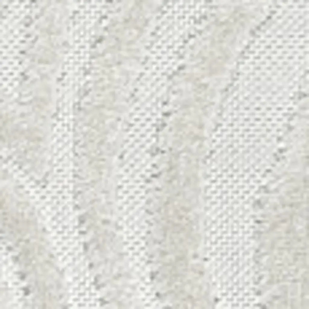 5' Cream And Ivory Square Abstract Indoor Outdoor Area Rug Homeroots Outdoor