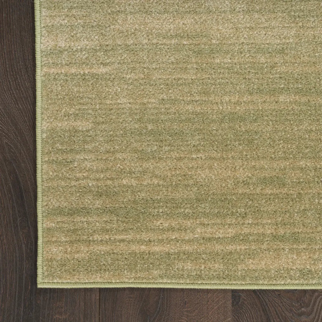 5' Green And Gold Square Abstract Indoor Outdoor Area Rug Homeroots Outdoor