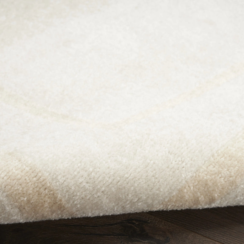 5' Ivory And Gold Square Indoor Outdoor Area Rug Homeroots Outdoor