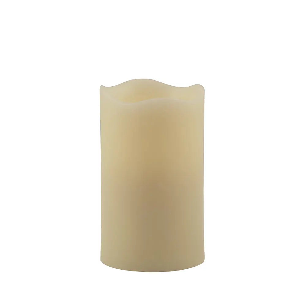 5" Ivory Flameless Pillar Candle GreatEagleInc