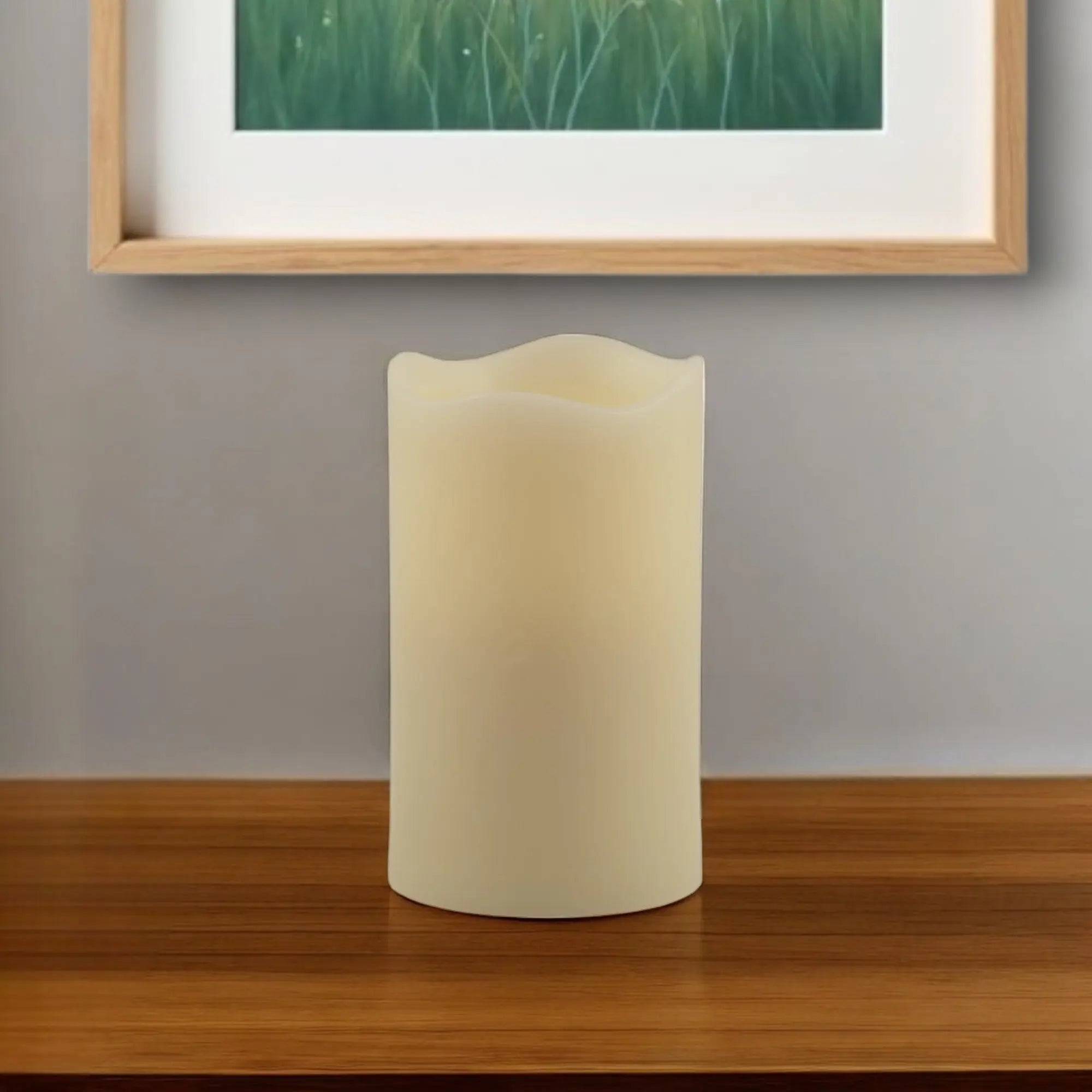 5" Ivory Flameless Pillar Candle GreatEagleInc