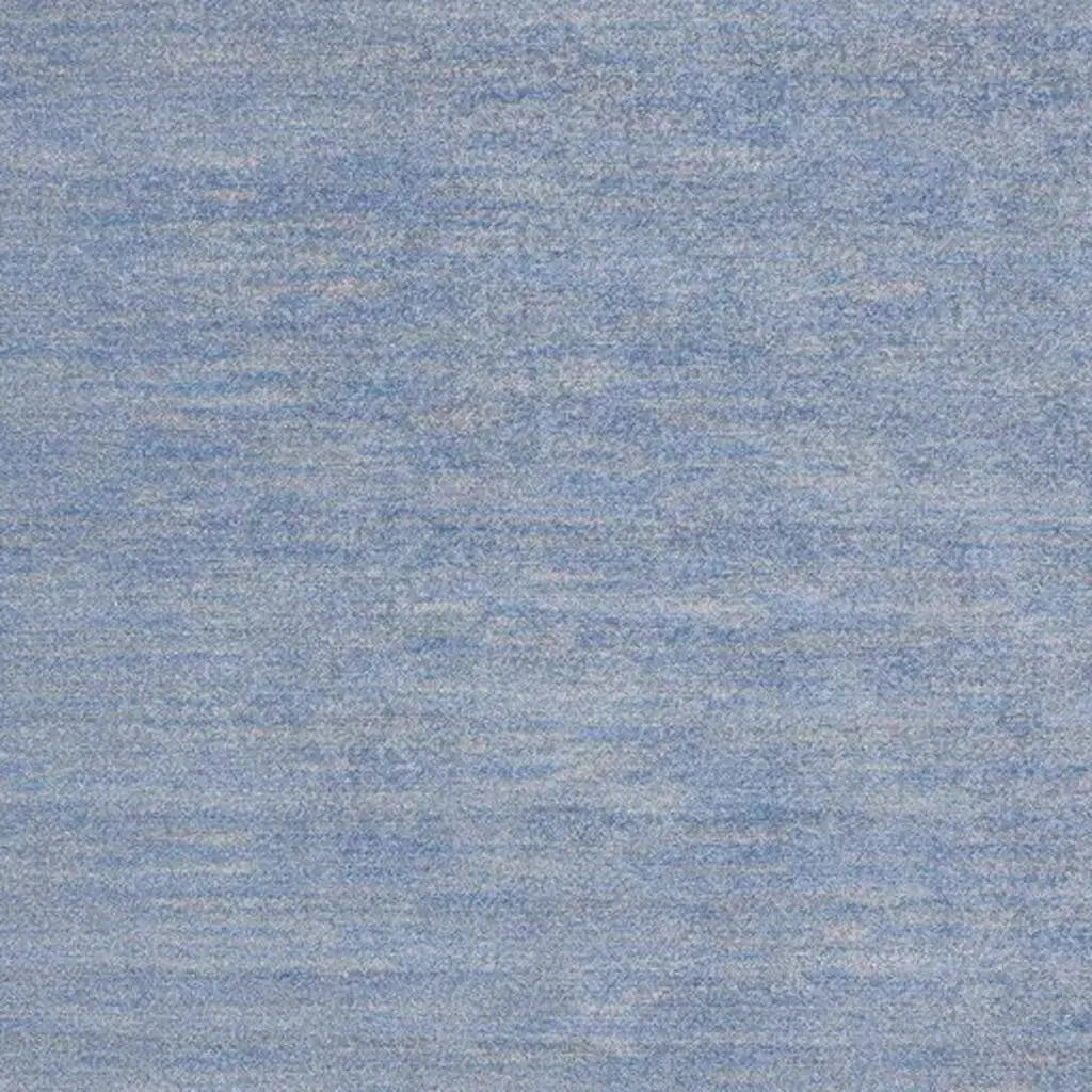 5' X 5' Blue And Gray Square Indoor Outdoor Area Rug - GreatEagleInc