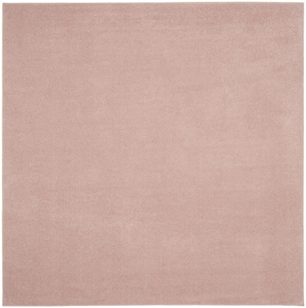 5' X 5' Pink Square Indoor Outdoor Area Rug - GreatEagleInc