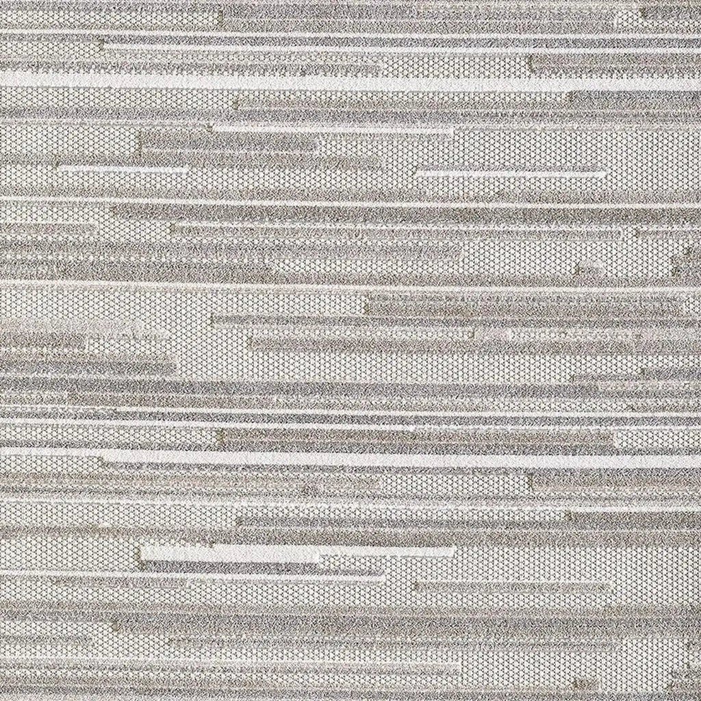 5' X 7' Gray Abstract Stain Resistant Indoor Outdoor Area Rug Homeroots Outdoor