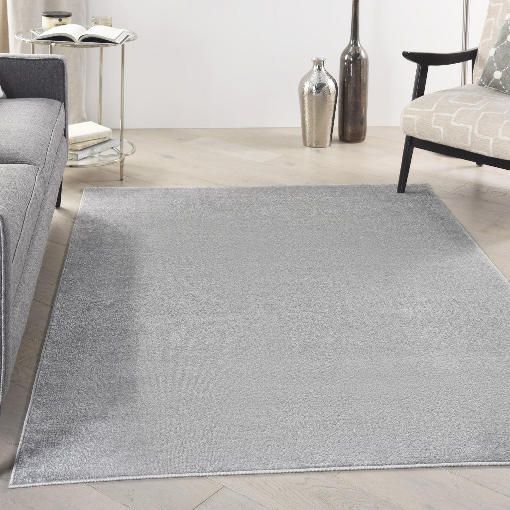 5' X 7' Gray Indoor Outdoor Area Rug - GreatEagleInc