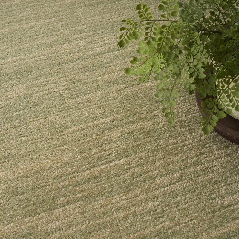 5' X 7' Green And Gold Abstract Indoor Outdoor Area Rug Homeroots Outdoor