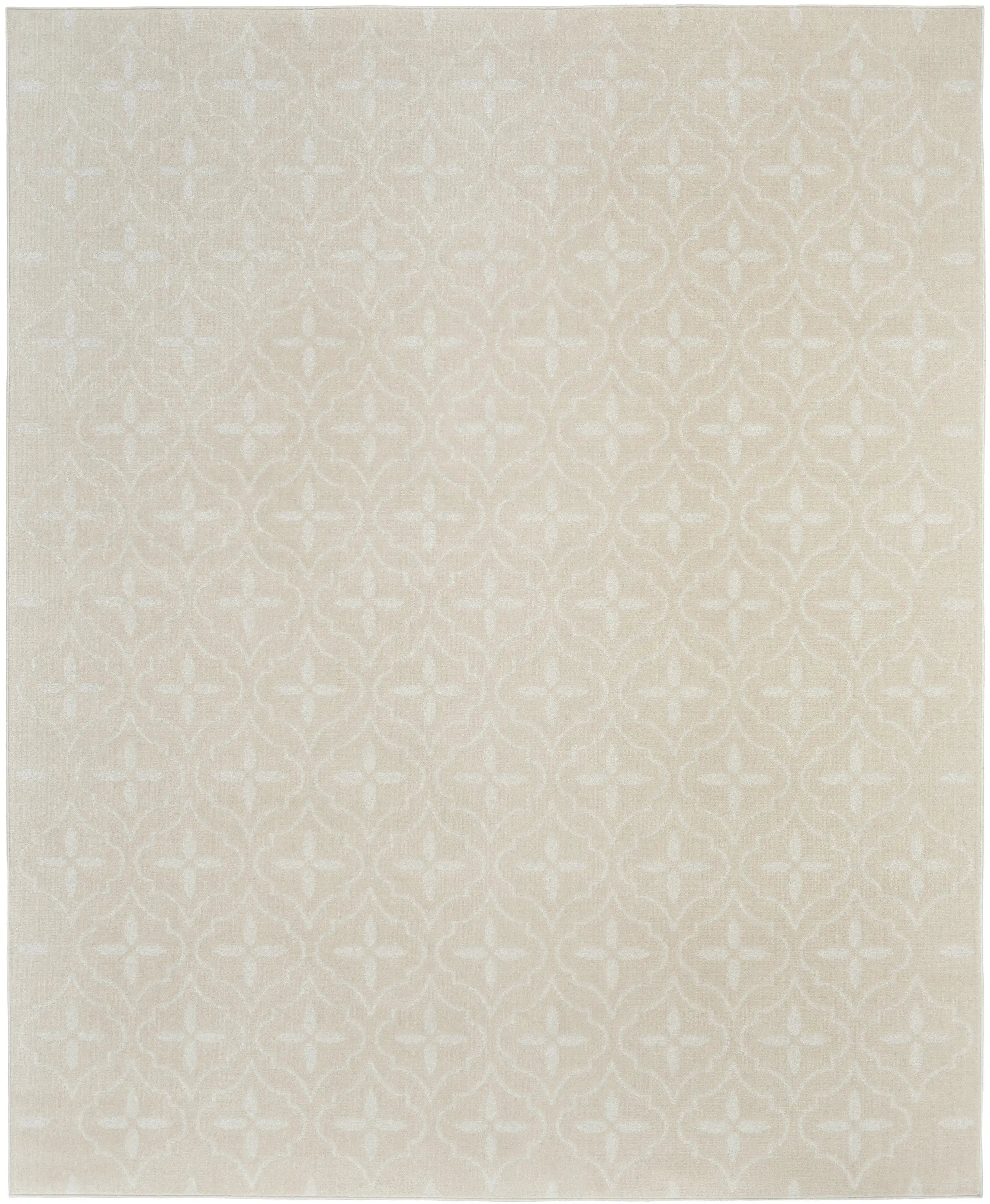 5' X 7' Ivory And Beige Geometric Indoor Outdoor Area Rug Homeroots Outdoor