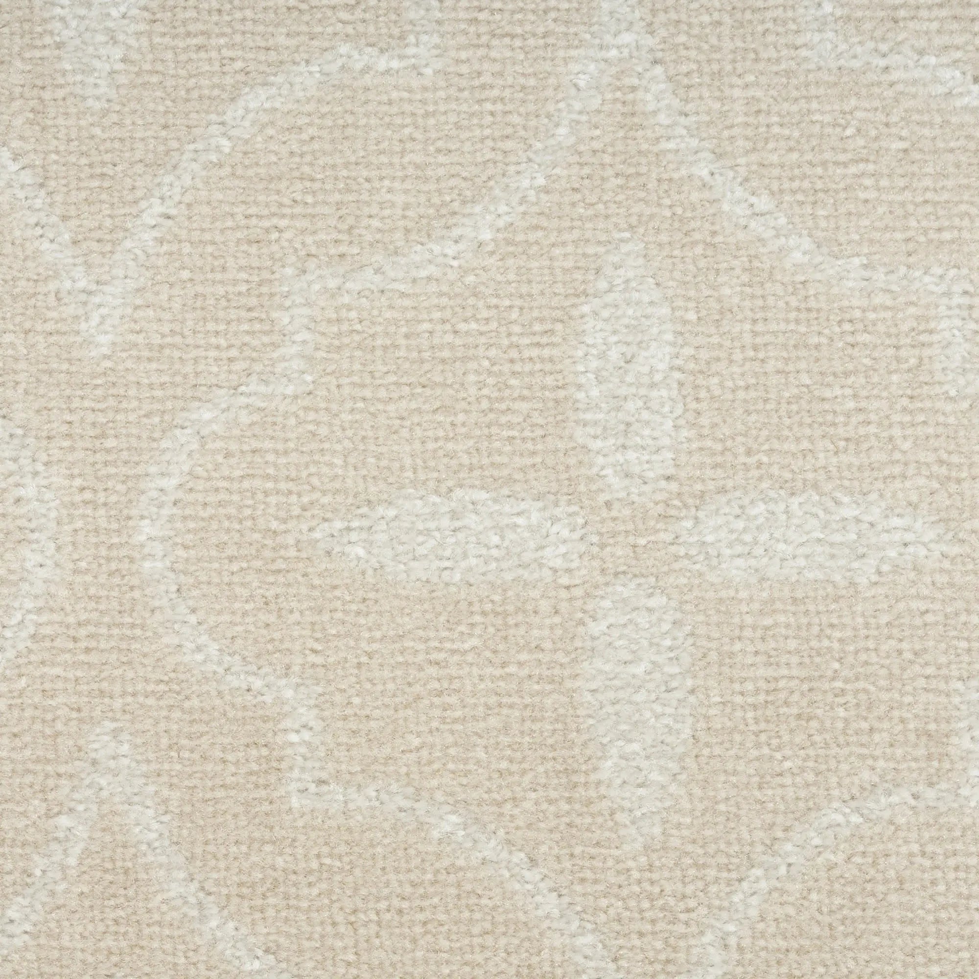 5' X 7' Ivory And Beige Geometric Indoor Outdoor Area Rug Homeroots Outdoor