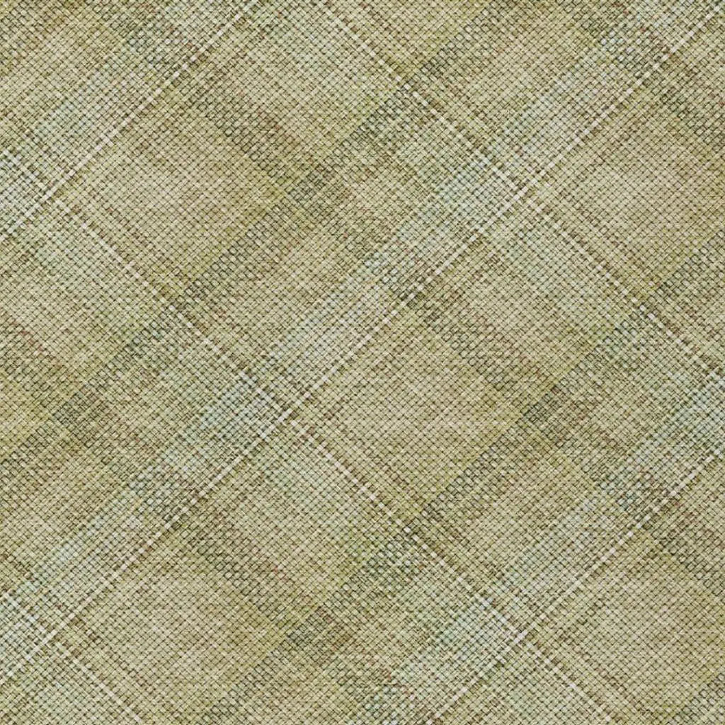 5' X 8' Beige And Brown Plaid Washable Indoor Outdoor Area Rug Homeroots Outdoor