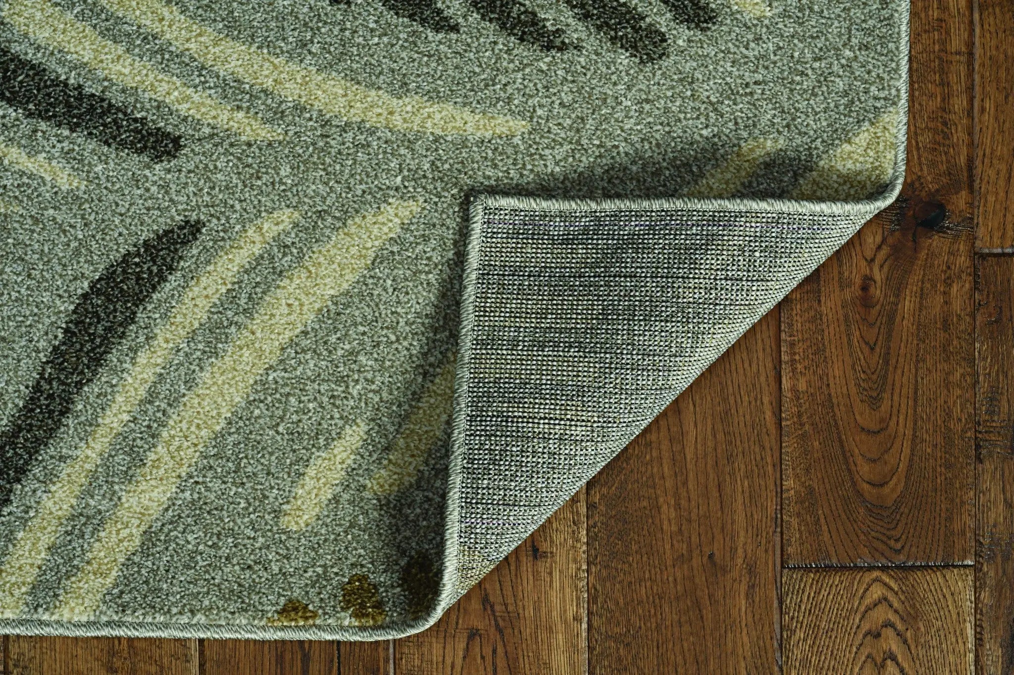 5' X 8' Beige And Brown Tropical Botanical Area Rug Homeroots Home Decor