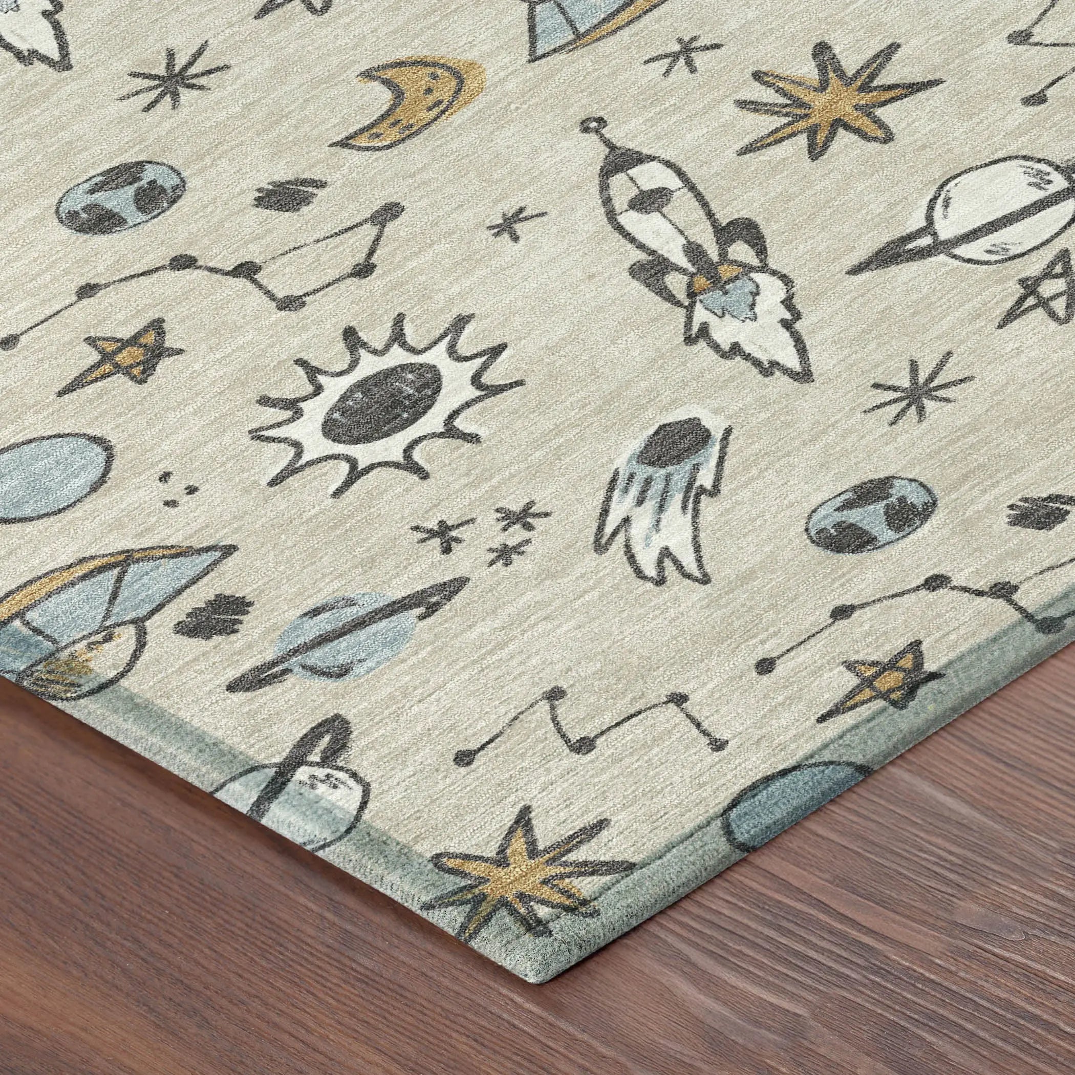 5' X 8' Beige And Gray Animal Print Washable Indoor Outdoor Area Rug Homeroots Outdoor