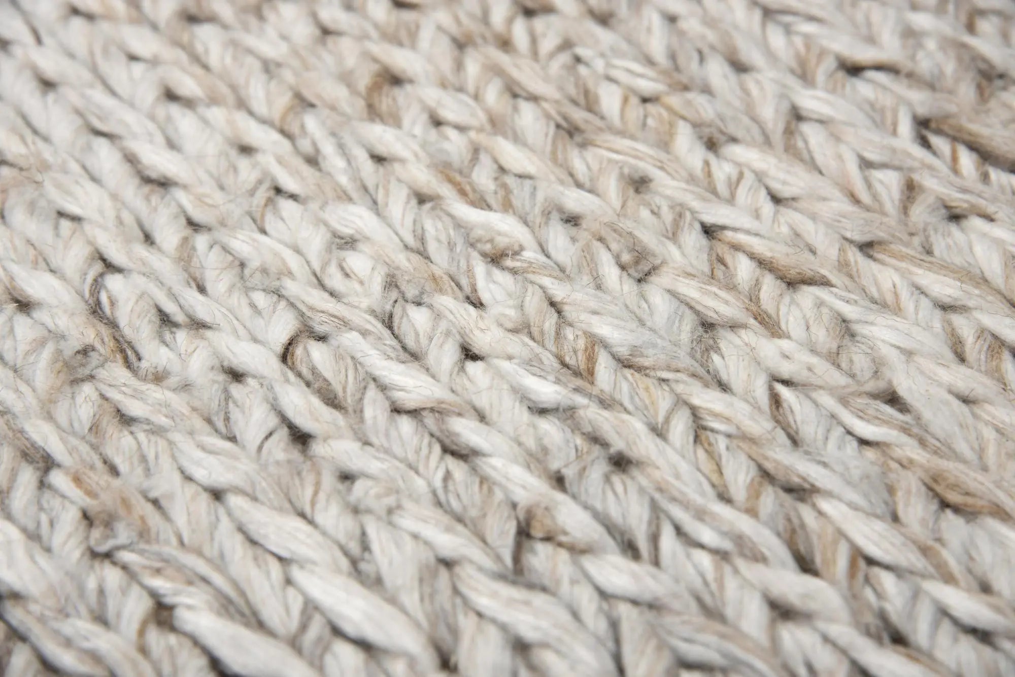 5' X 8' Beige Gray And Ivory Wool Hand Woven Area Rug Homeroots Home Decor