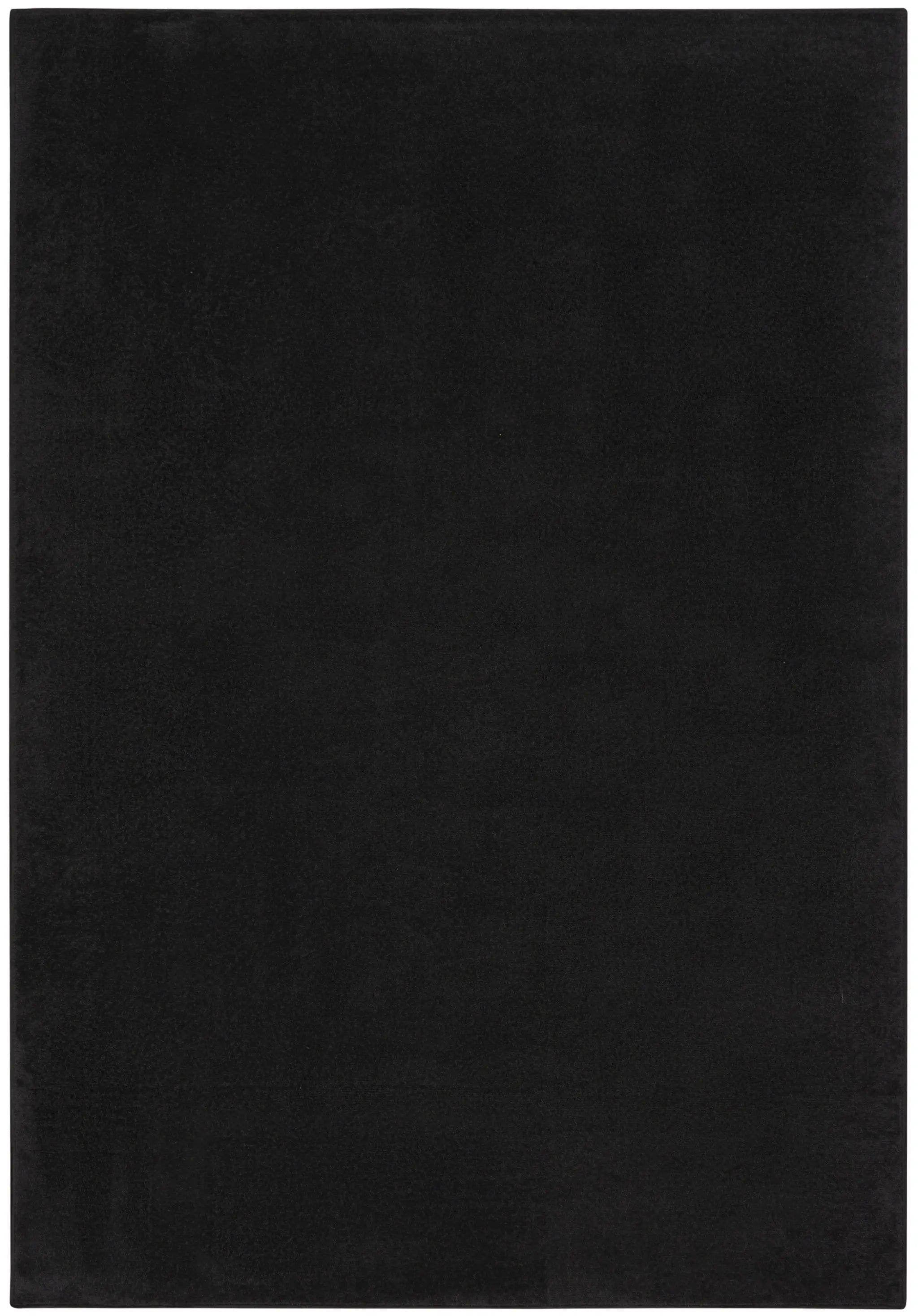 5' X 8' Black Power Loom Area Rug Homeroots Outdoor