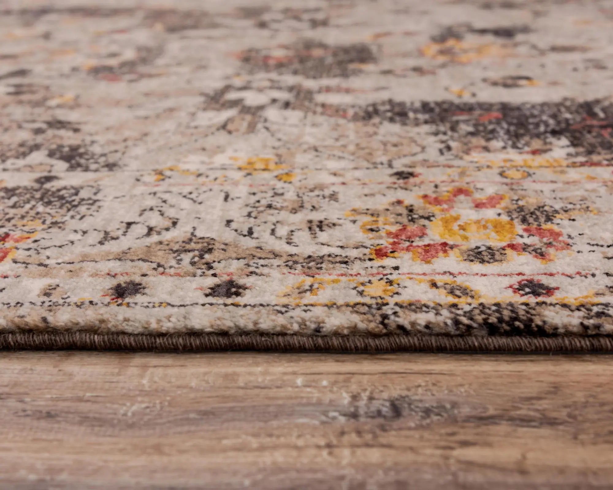 5' X 8' Brown Beige And Apricot New Zealand Lambs Wool Oriental Hand Carved Handmade Area Rug Homeroots Home Decor