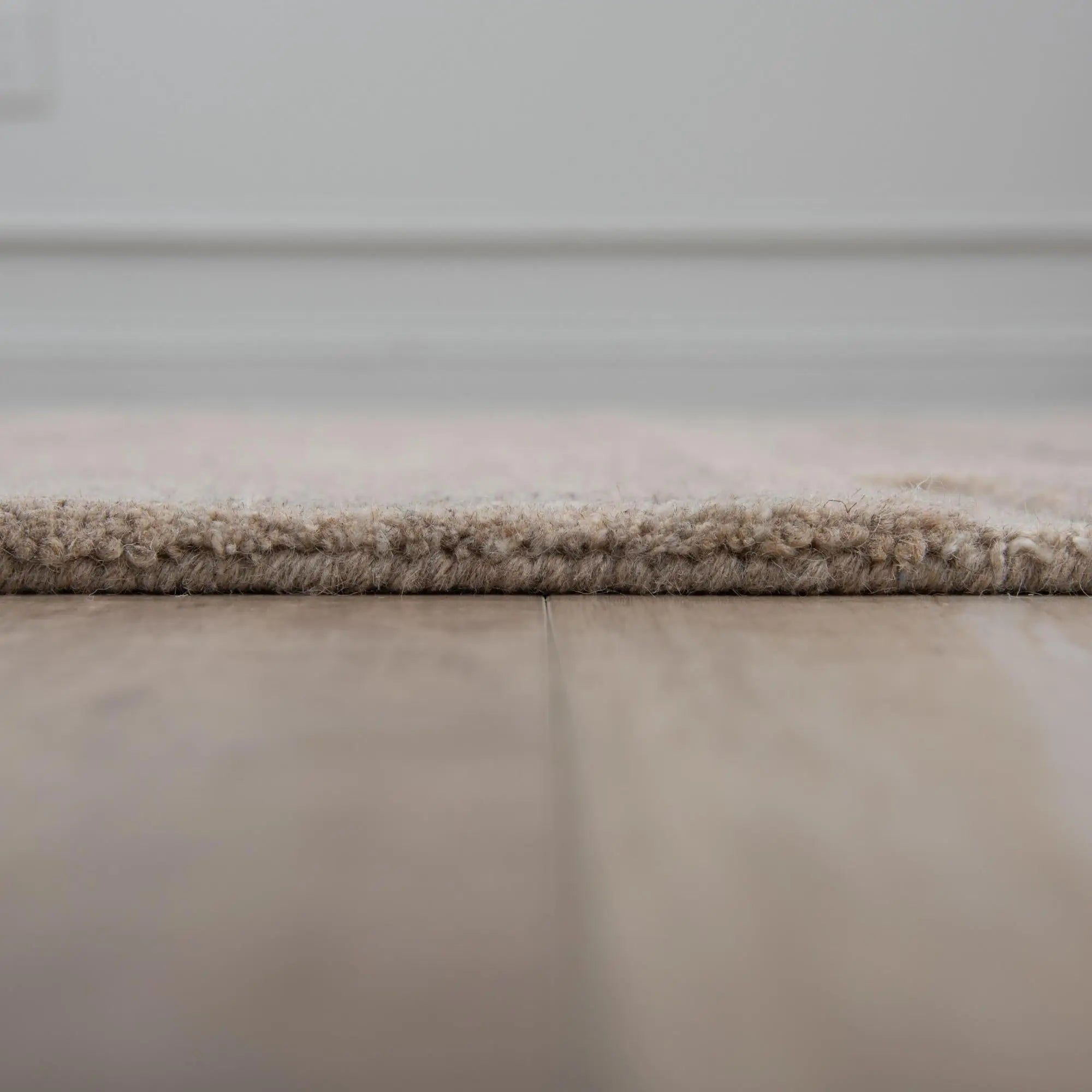 5' X 8' Brown Gray Taupe And Beige Wool Plaid Hand Tufted Area Rug Homeroots Home Decor