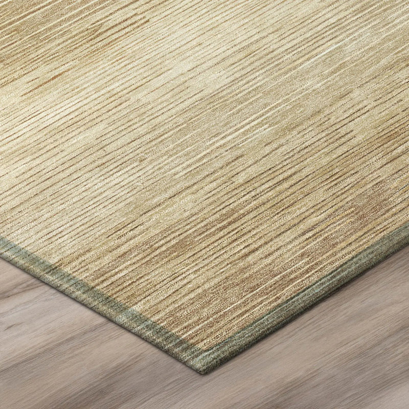 5' X 8' Copper And Orange Striped Washable Indoor Outdoor Area Rug Homeroots Outdoor