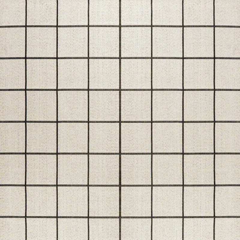 5' X 8' Cream And Dark Gray Plaid Indoor Outdoor Area Rug Homeroots Outdoor