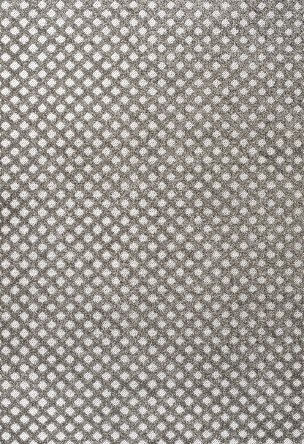 5' X 8' Dark Gray And Ivory Trellis Indoor Outdoor Area Rug - GreatEagleInc