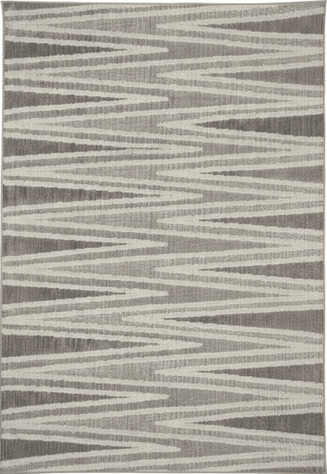 5' X 8' Gray And Beige Abstract Area Rug Homeroots Home Decor