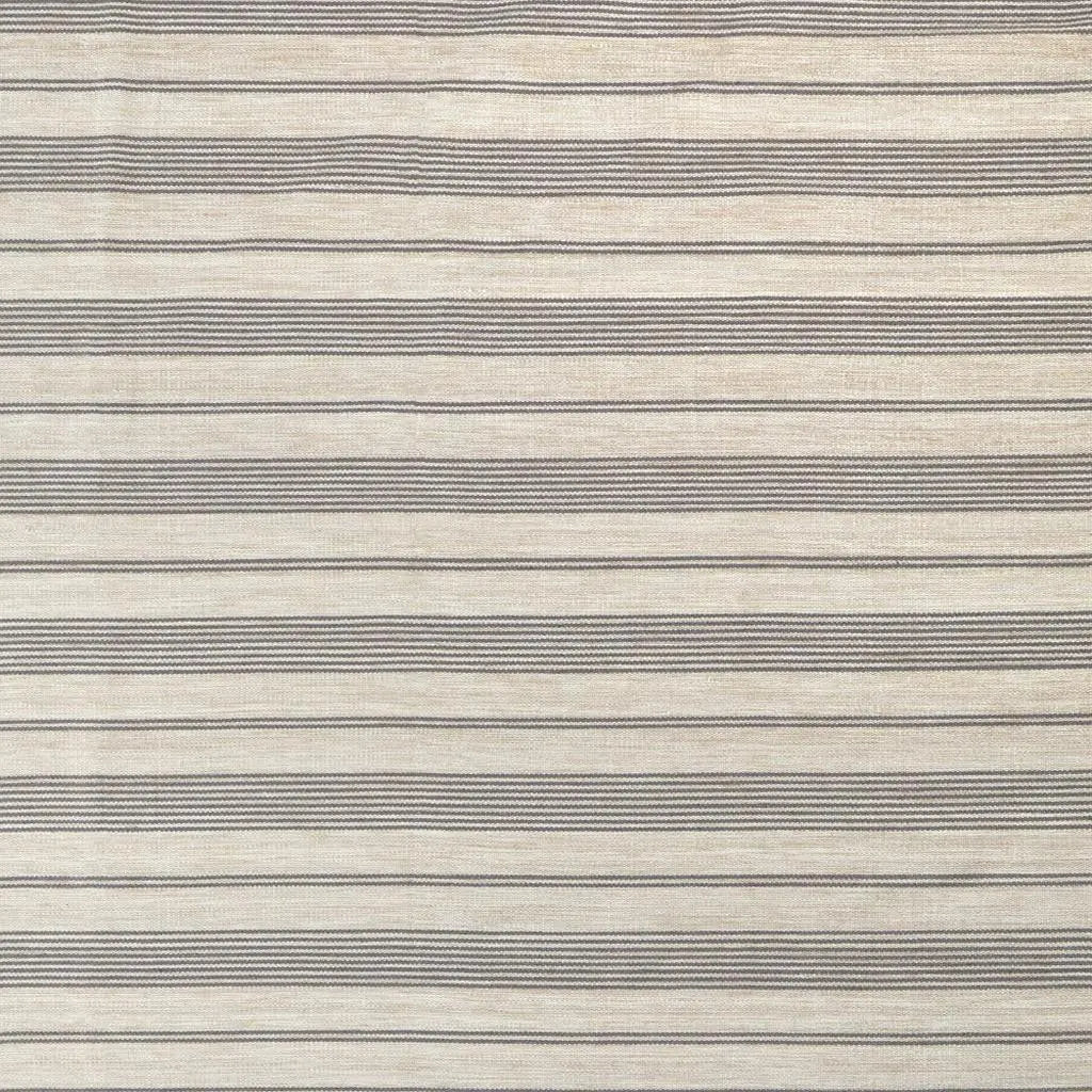 5' X 8' Gray And Ivory Striped Dhurrie Hand Woven Stain Resistant Area Rug Homeroots Outdoor