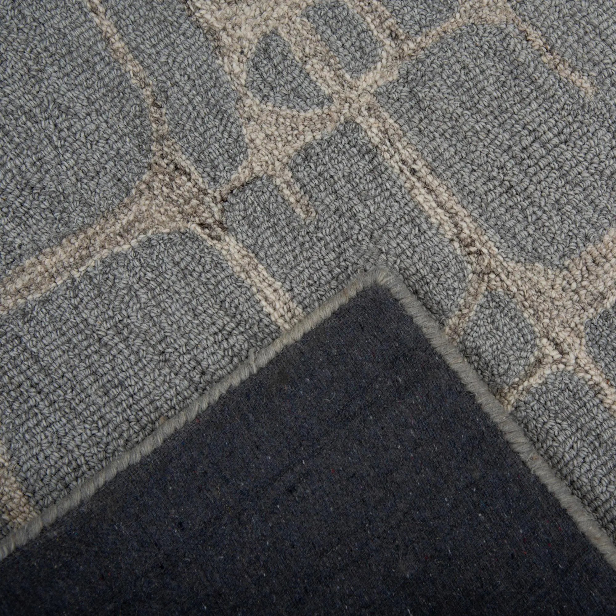 5' X 8' Gray Dark Brown And Brown Wool Abstract Hand Tufted Area Rug Homeroots Home Decor