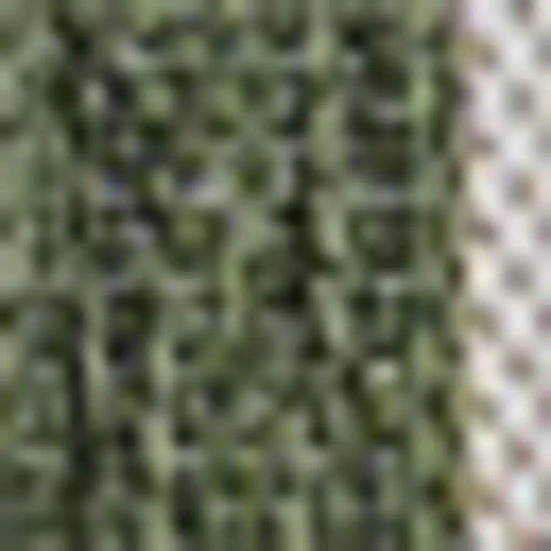 5' X 8' Green And Cream Geometric Indoor Outdoor Area Rug - GreatEagleInc