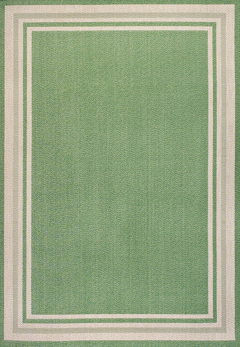 5' X 8' Green And Cream Indoor Outdoor Area Rug Homeroots Outdoor