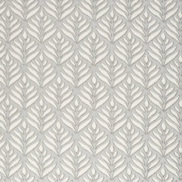 5' X 8' Grey Floral Stain Resistant Non Skid Area Rug Homeroots Outdoor