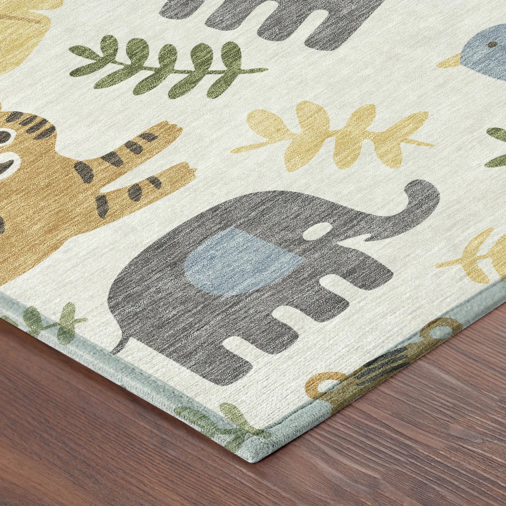 5' X 8' Ivory And Beige Abstract Washable Indoor Outdoor Area Rug Homeroots Outdoor