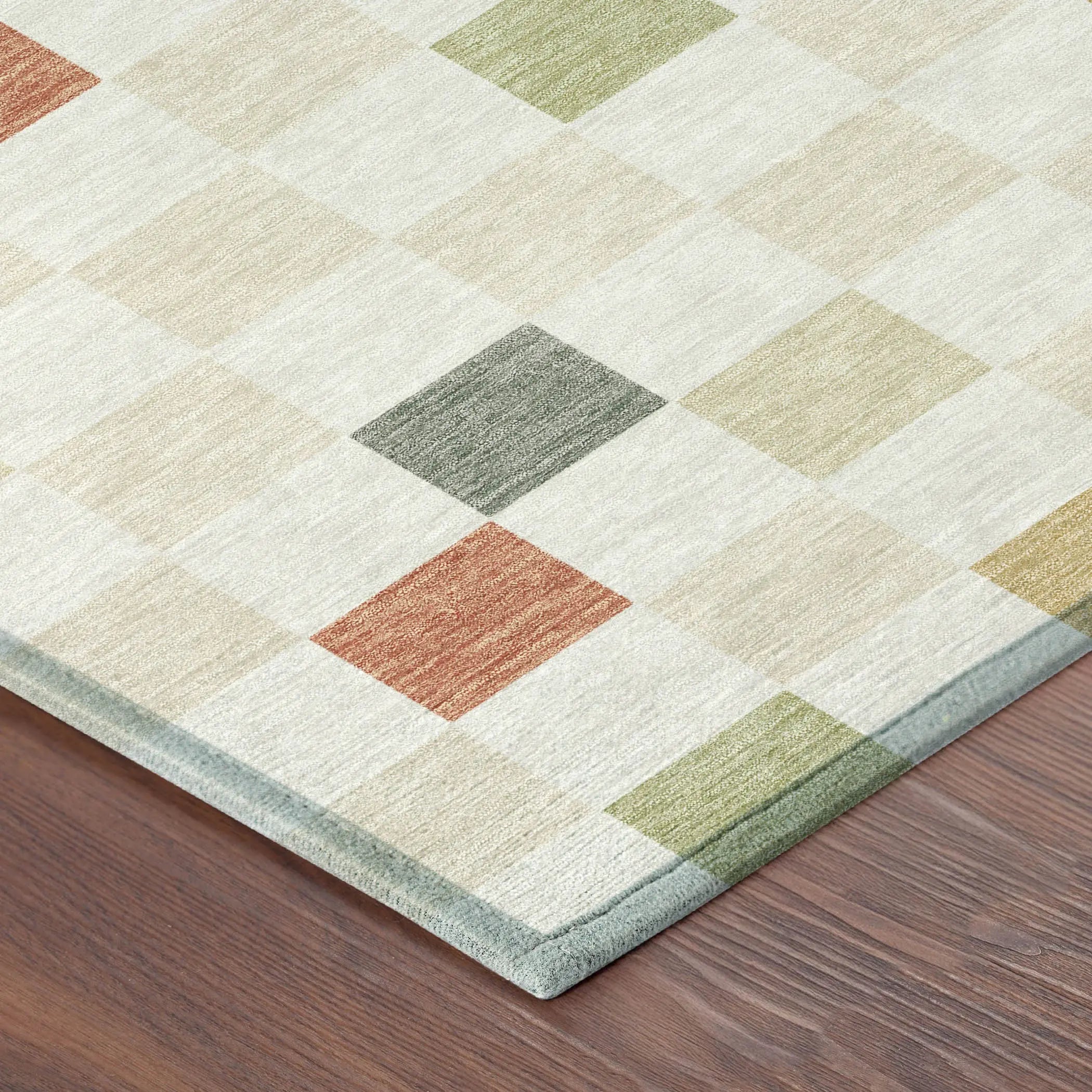 5' X 8' Ivory And Beige Geometric Washable Indoor Outdoor Area Rug Homeroots Outdoor