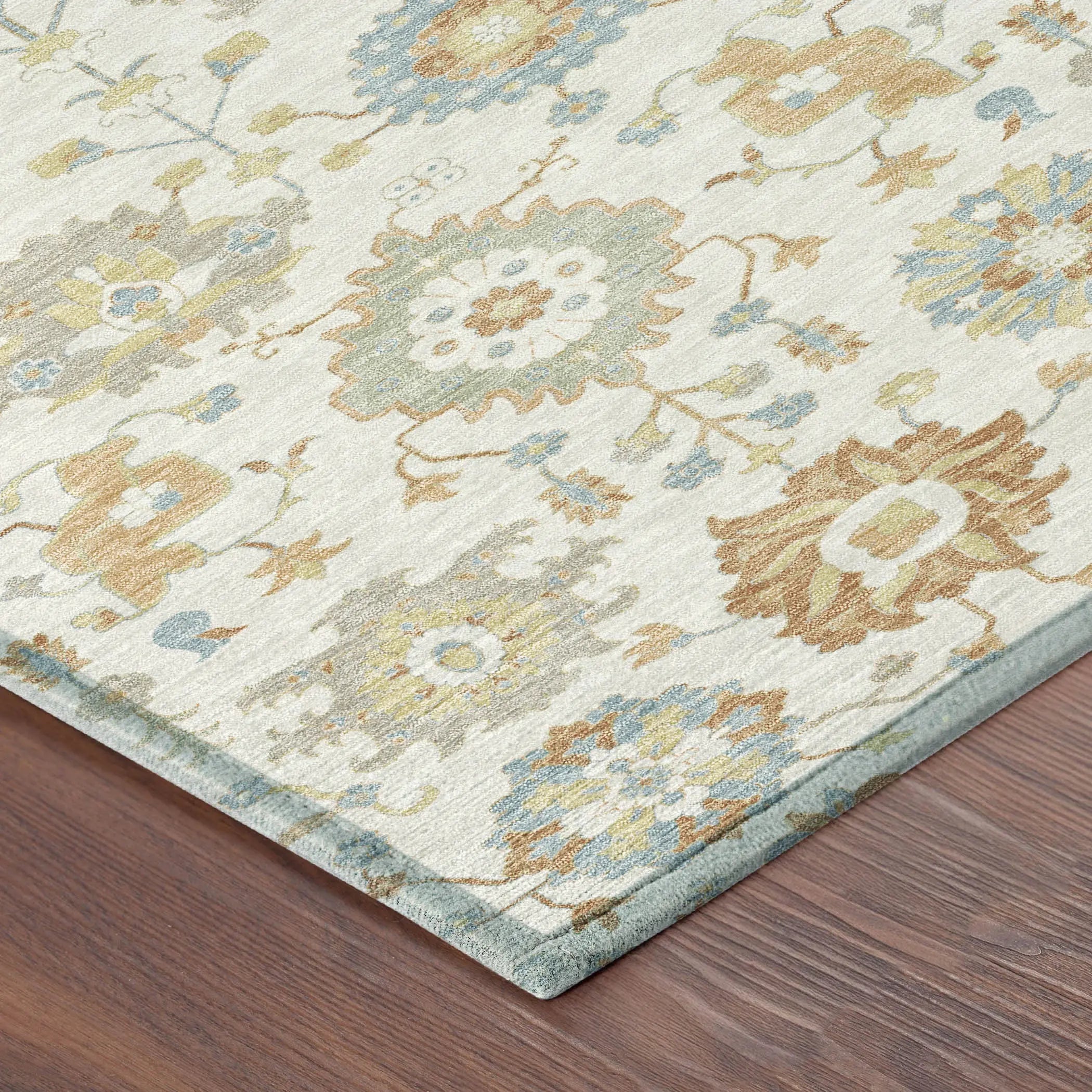 5' X 8' Ivory And Linen Geometric Washable Indoor Outdoor Area Rug Homeroots Outdoor