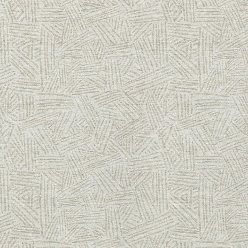 5' X 8' Ivory And Silver Geometric Washable Indoor Outdoor Area Rug Homeroots Outdoor