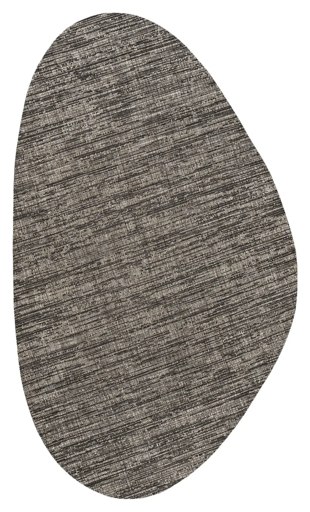 5' X 8' Natural And Black Medallion Indoor Outdoor Area Rug Homeroots Outdoor