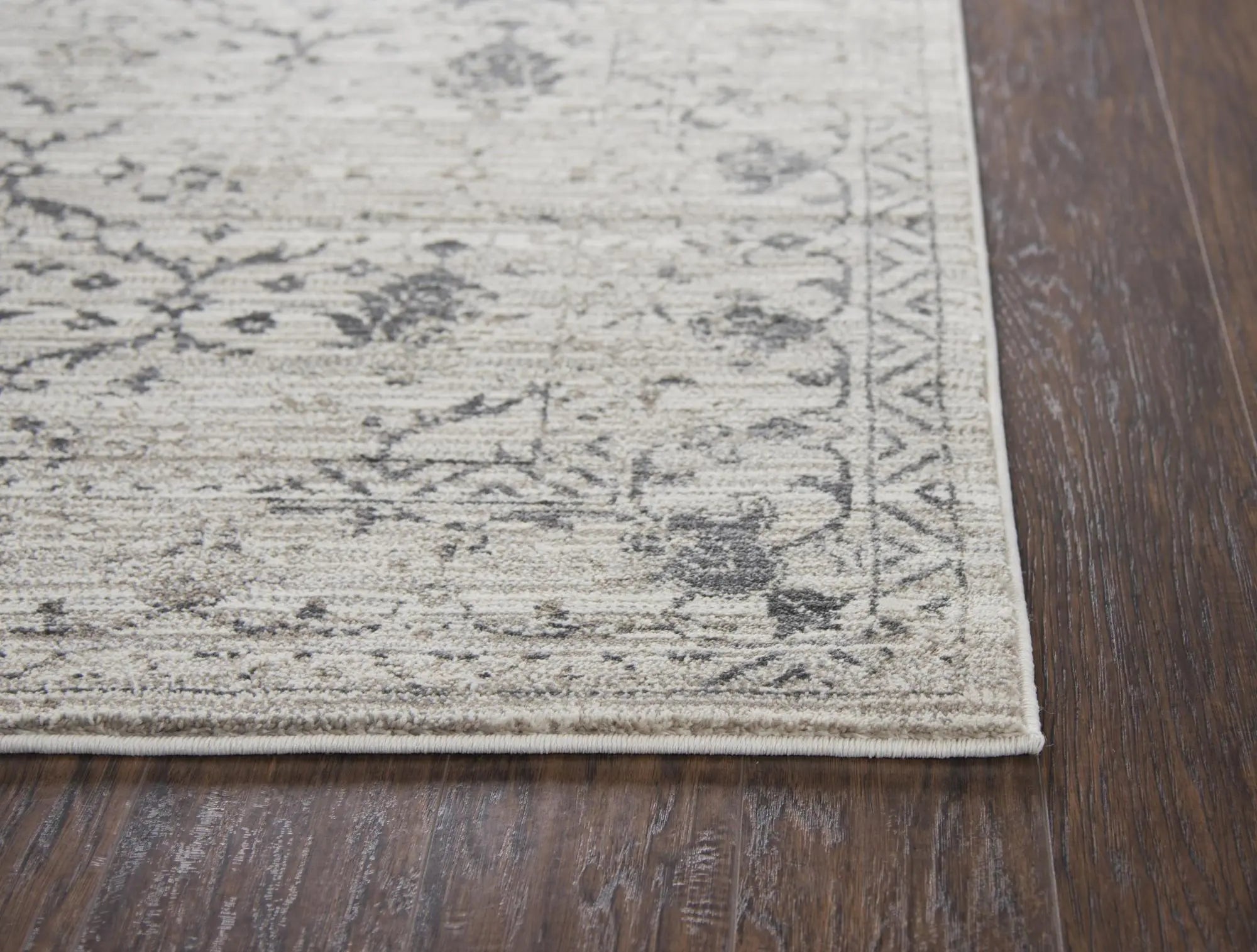 5' X 8' Natural Beige Tan And Gray Oriental Area Rug Homeroots Home Decor