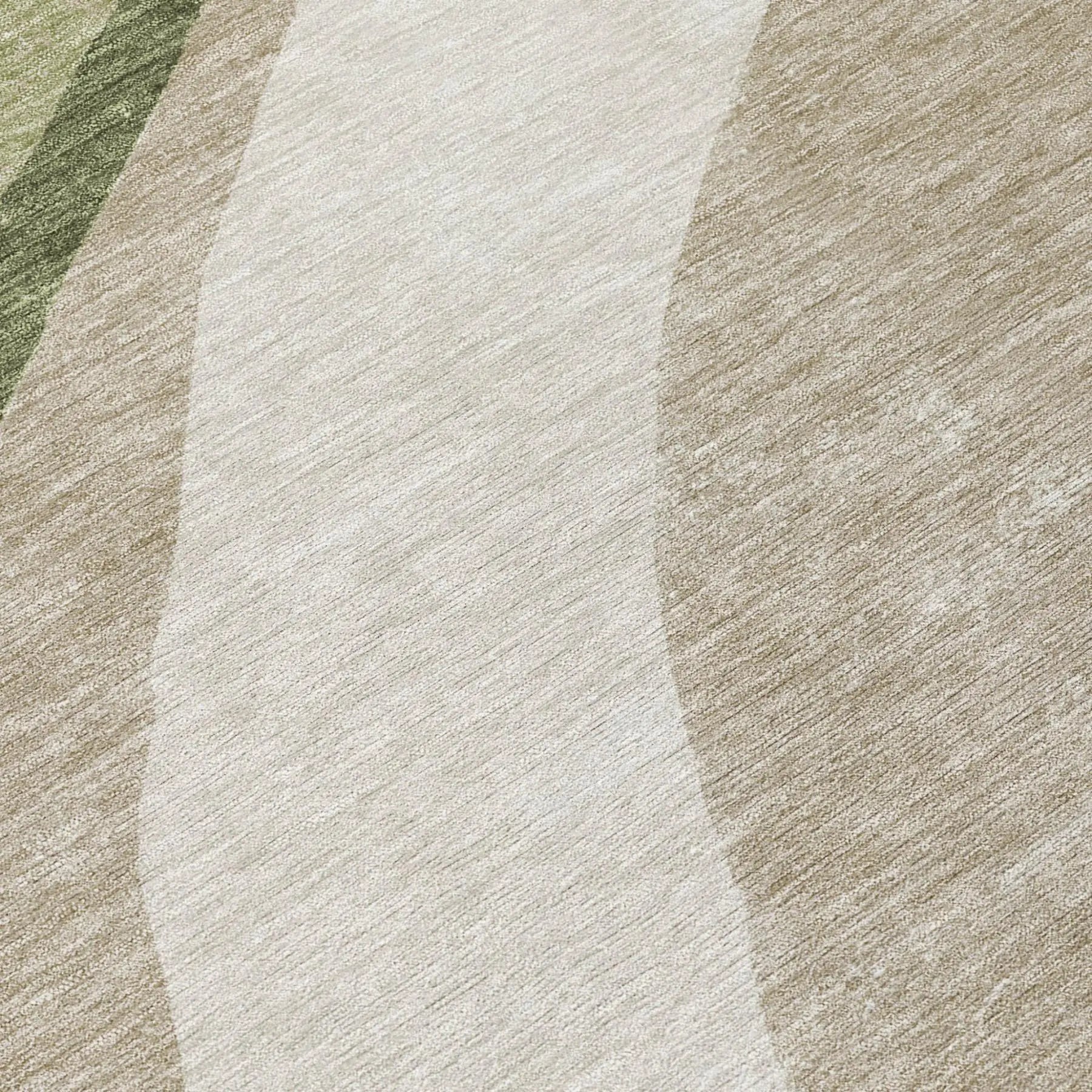 5' X 8' Olive Green And Green Abstract Washable Indoor Outdoor Area Rug Homeroots Outdoor