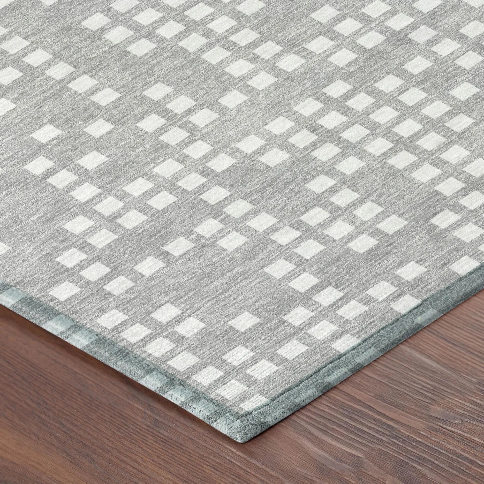 5' X 8' Pewter And Gray Abstract Washable Indoor Outdoor Area Rug Homeroots Outdoor