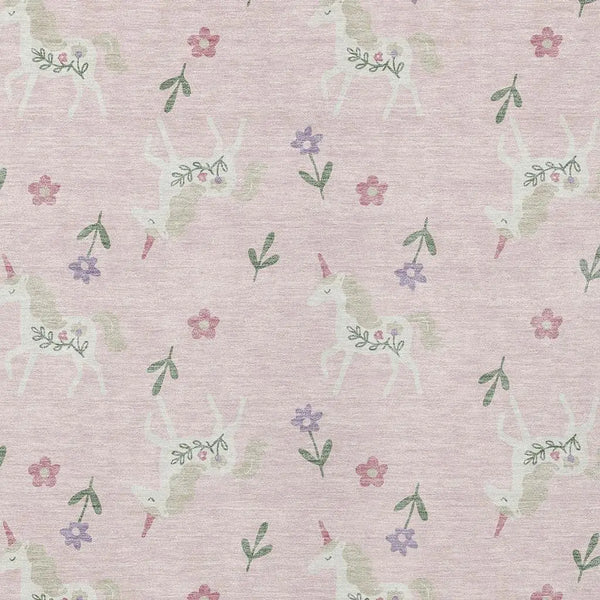 5' X 8' Pink And Ivory Floral Washable Indoor Outdoor Area Rug Homeroots Outdoor