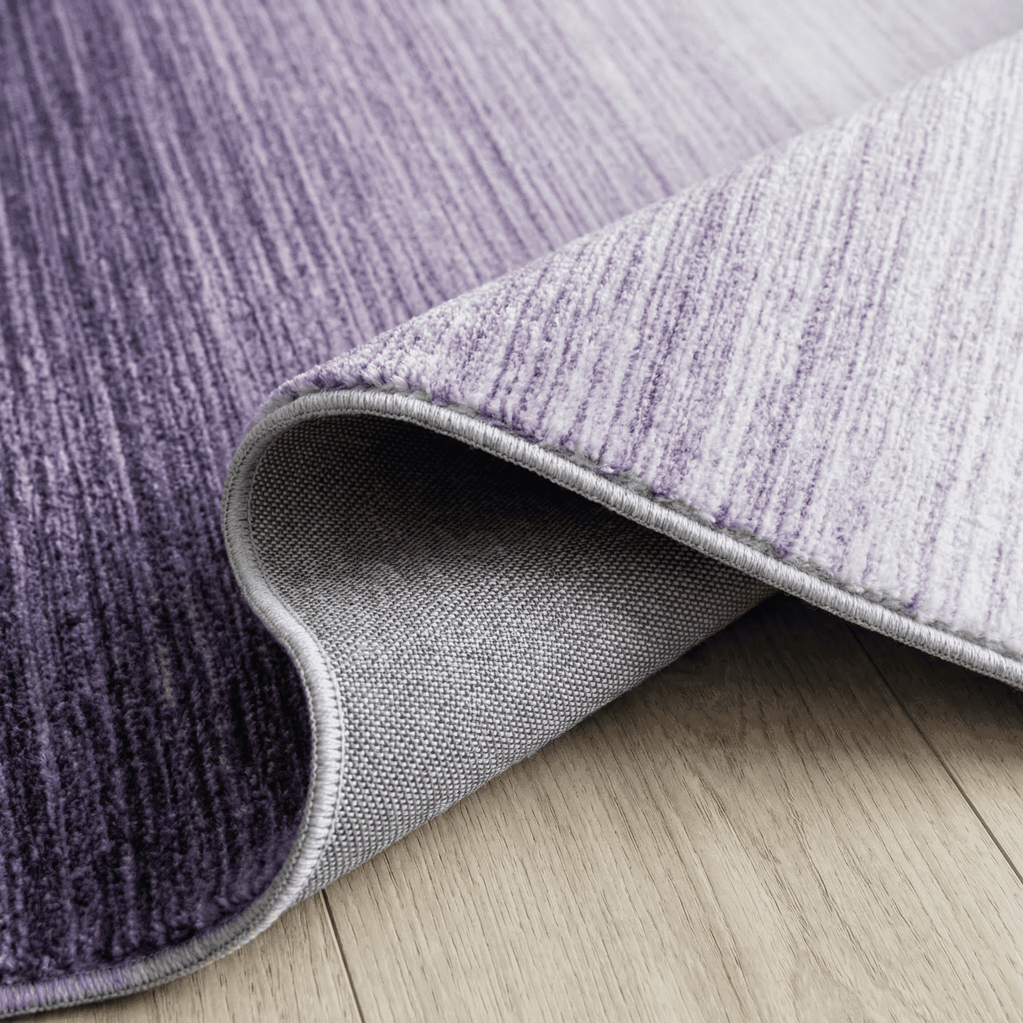 5' X 8' Purple Abstract Area Rug Homeroots Home Decor