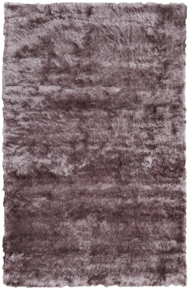 5' X 8' Purple And Pink Shag Hand Tufted Area Rug Homeroots Home Decor