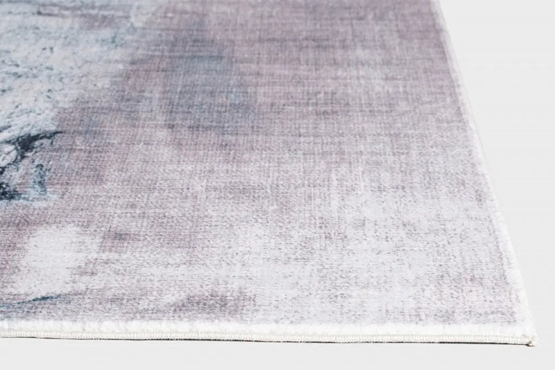 5' X 8' Sand Ivory And Black Abstract Area Rug Homeroots Home Decor