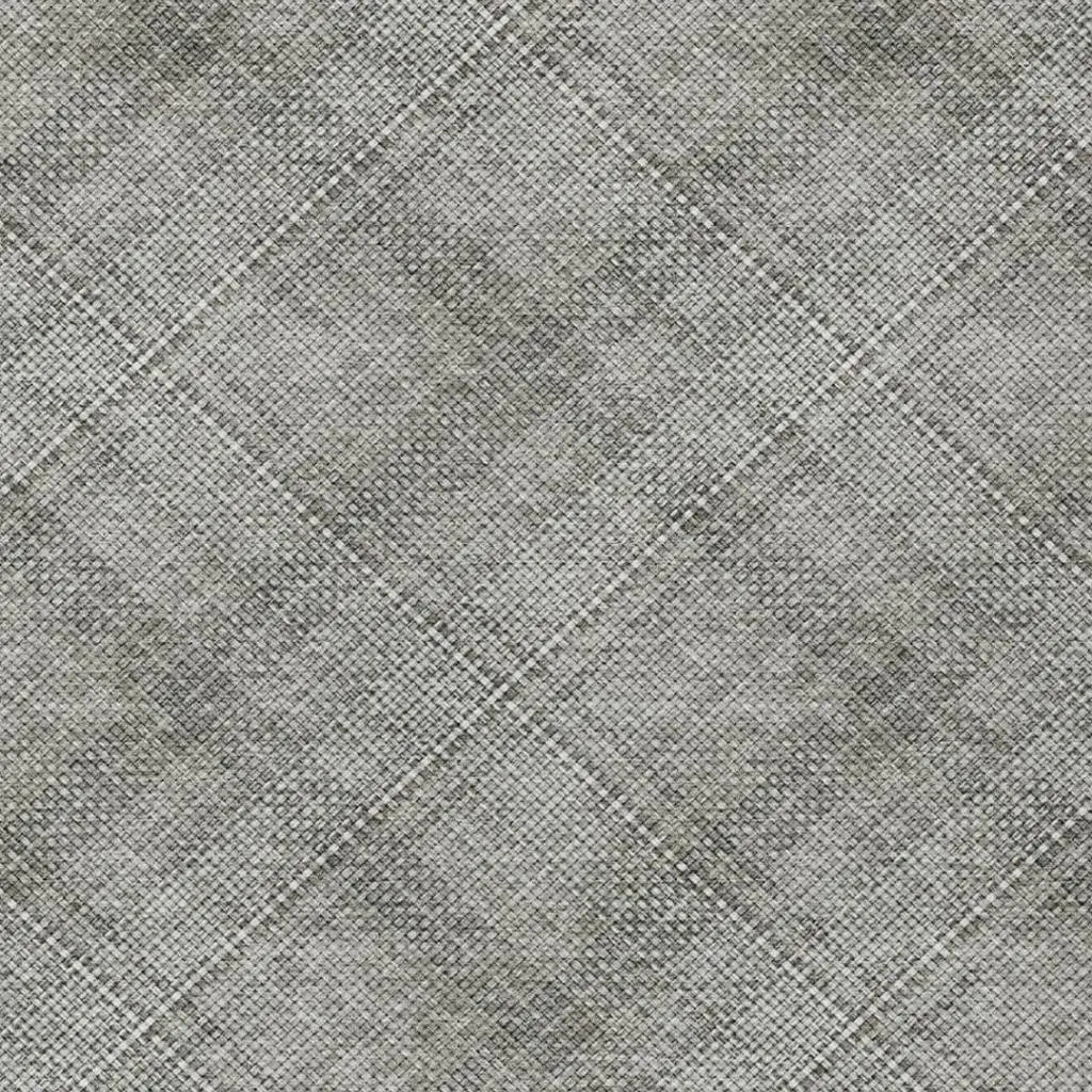 5' X 8' Silver And Gray Plaid Washable Indoor Outdoor Area Rug Homeroots Outdoor