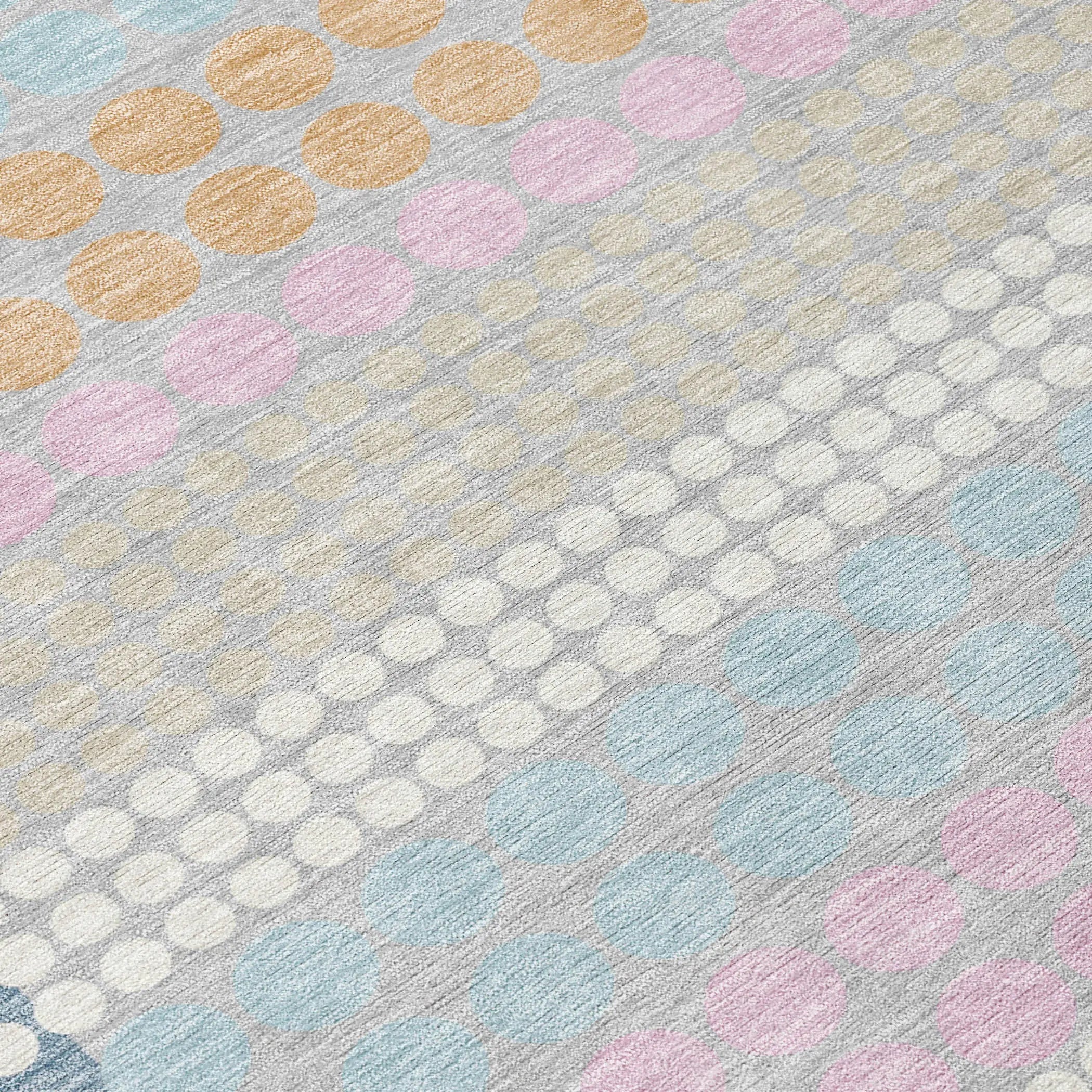 5' X 8' Sky Blue And Lavender Geometric Washable Indoor Outdoor Area Rug Homeroots Outdoor