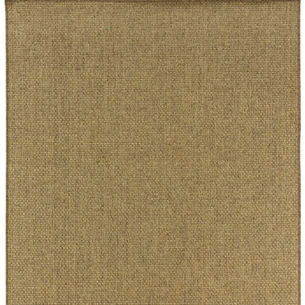 5' X 8' Tan Indoor Outdoor Area Rug Homeroots Outdoor