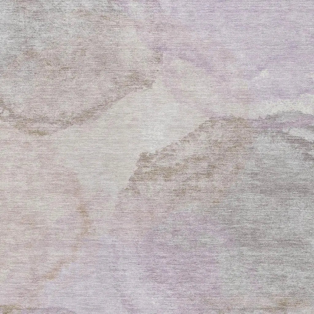 5' X 8' Taupe And Beige Abstract Washable Indoor Outdoor Area Rug Homeroots Outdoor