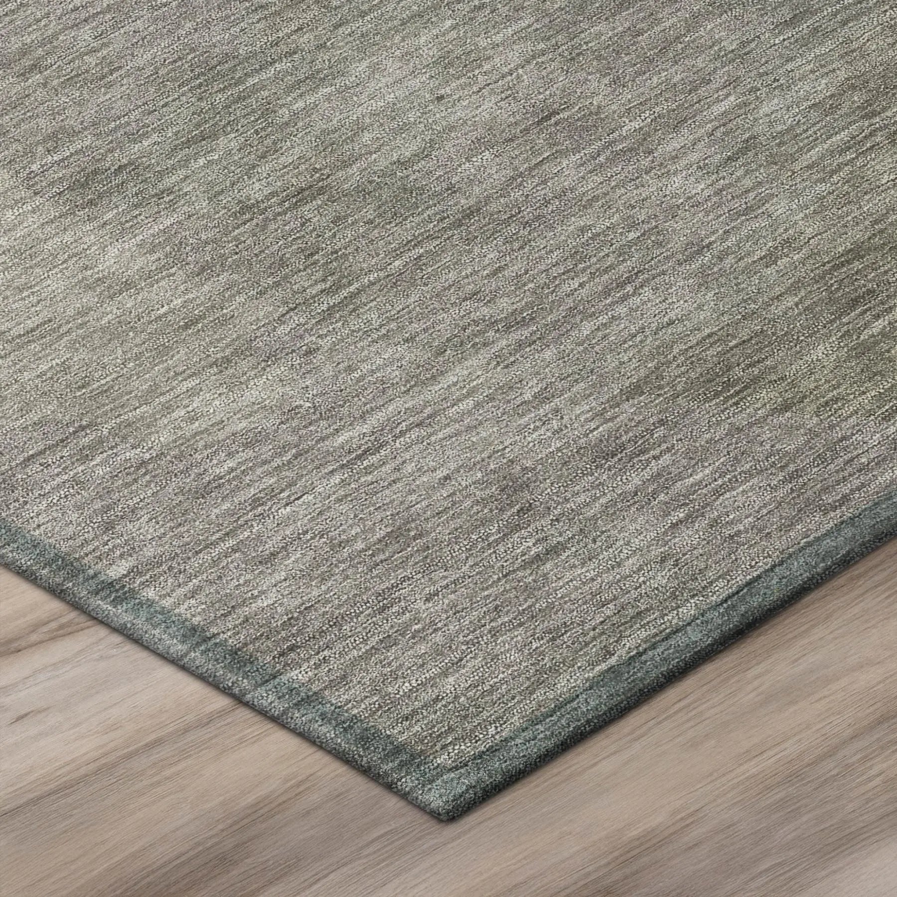 5' X 8' Taupe And Brown Abstract Washable Indoor Outdoor Area Rug Homeroots Outdoor