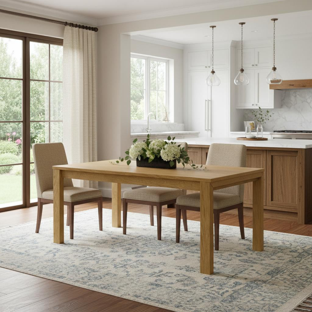60" Oak Wood Butterfly Leaf Extendable Dining Table Homeroots Kitchen & Dining