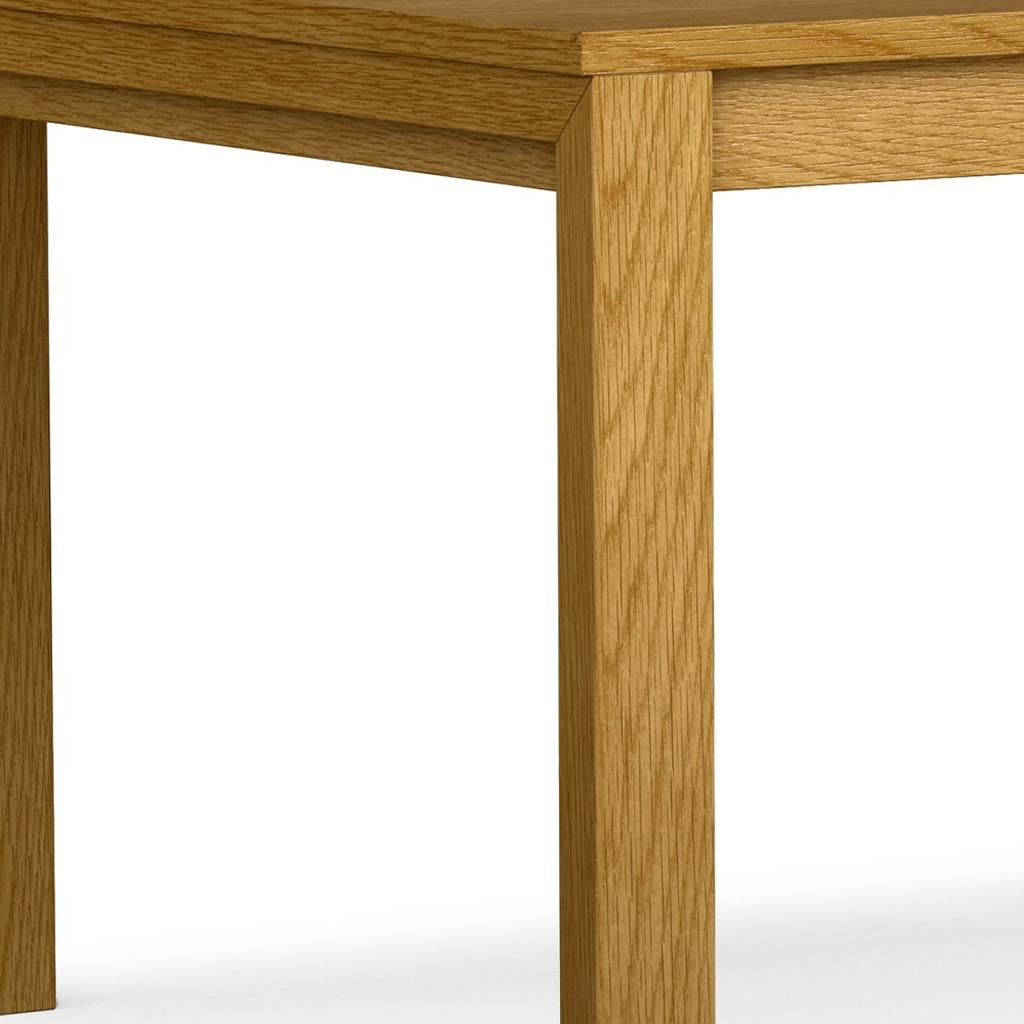 60" Oak Wood Butterfly Leaf Extendable Dining Table Homeroots Kitchen & Dining
