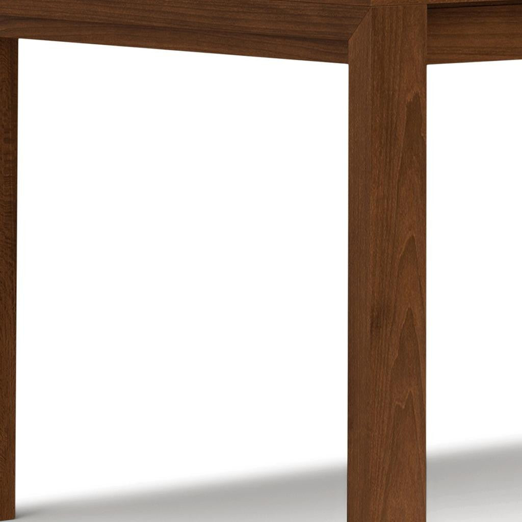 60" Walnut Wood Dining Table Homeroots Kitchen & Dining