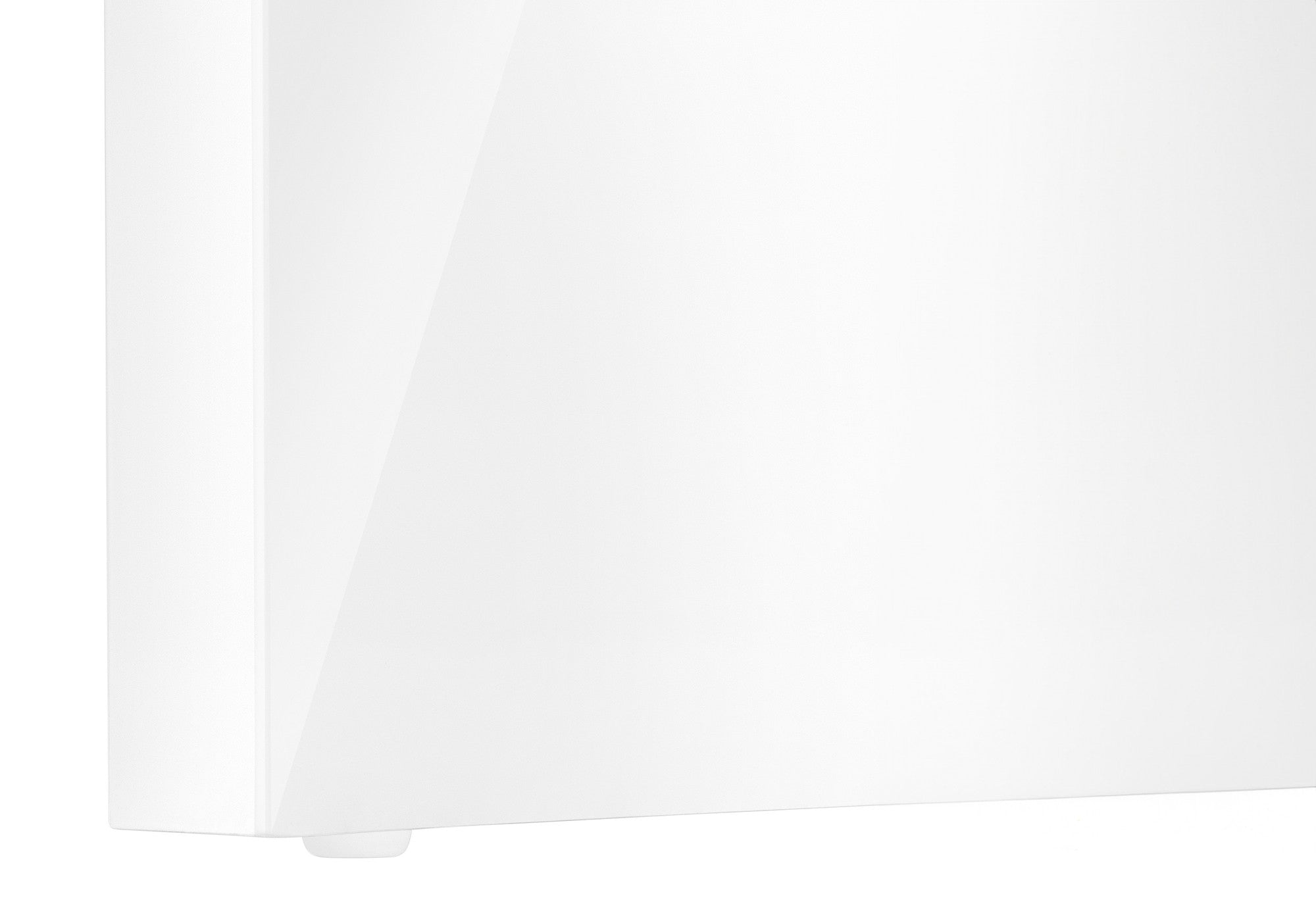 60" White Computer Desk With Two Drawers Homeroots Office
